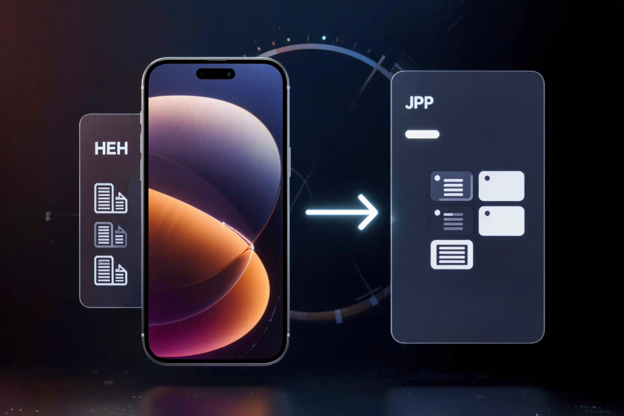HEIC vs JPG: iPhone Photo Format Comparison | ConvertMinify